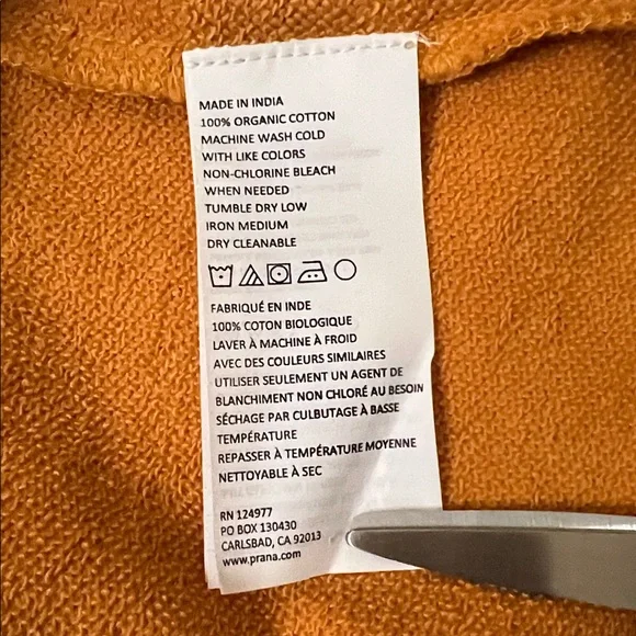 NWT prAna men's snakebite sweatshirt solstice size XXL